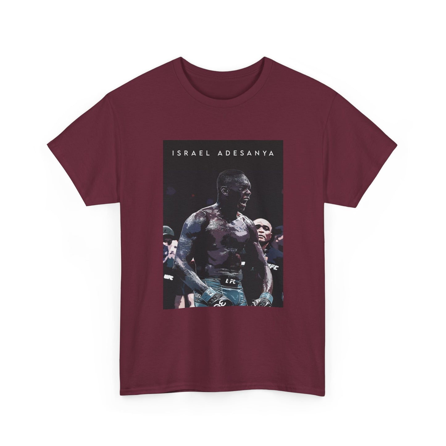 Israel Adesanya Tshirt Poster MMA UFC Merch Champ Graphic Unisex Heavy Cotton
