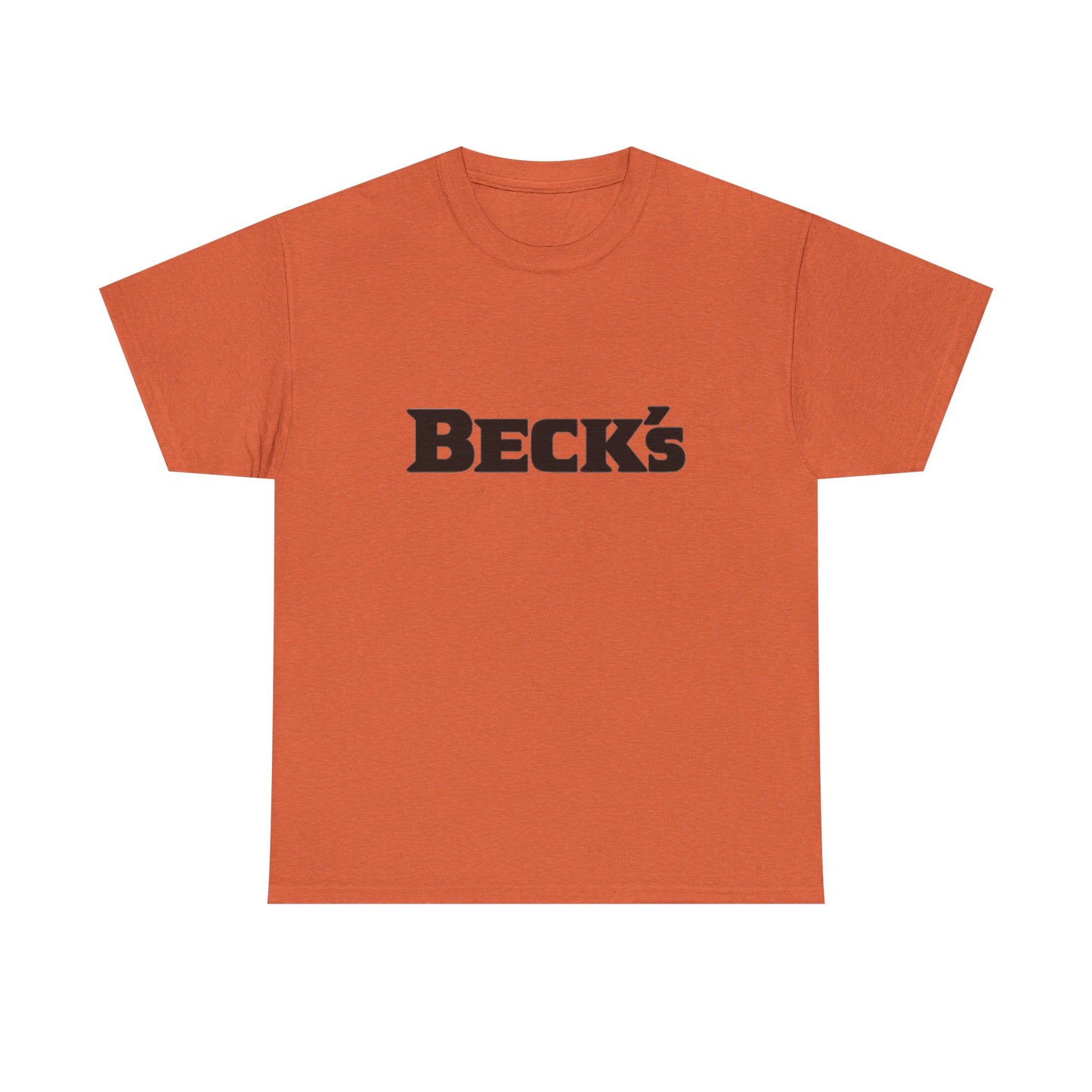 Becks Beer Vintage Tee Graphic T Shirt NEW Unisex Heavy Cotton Tee