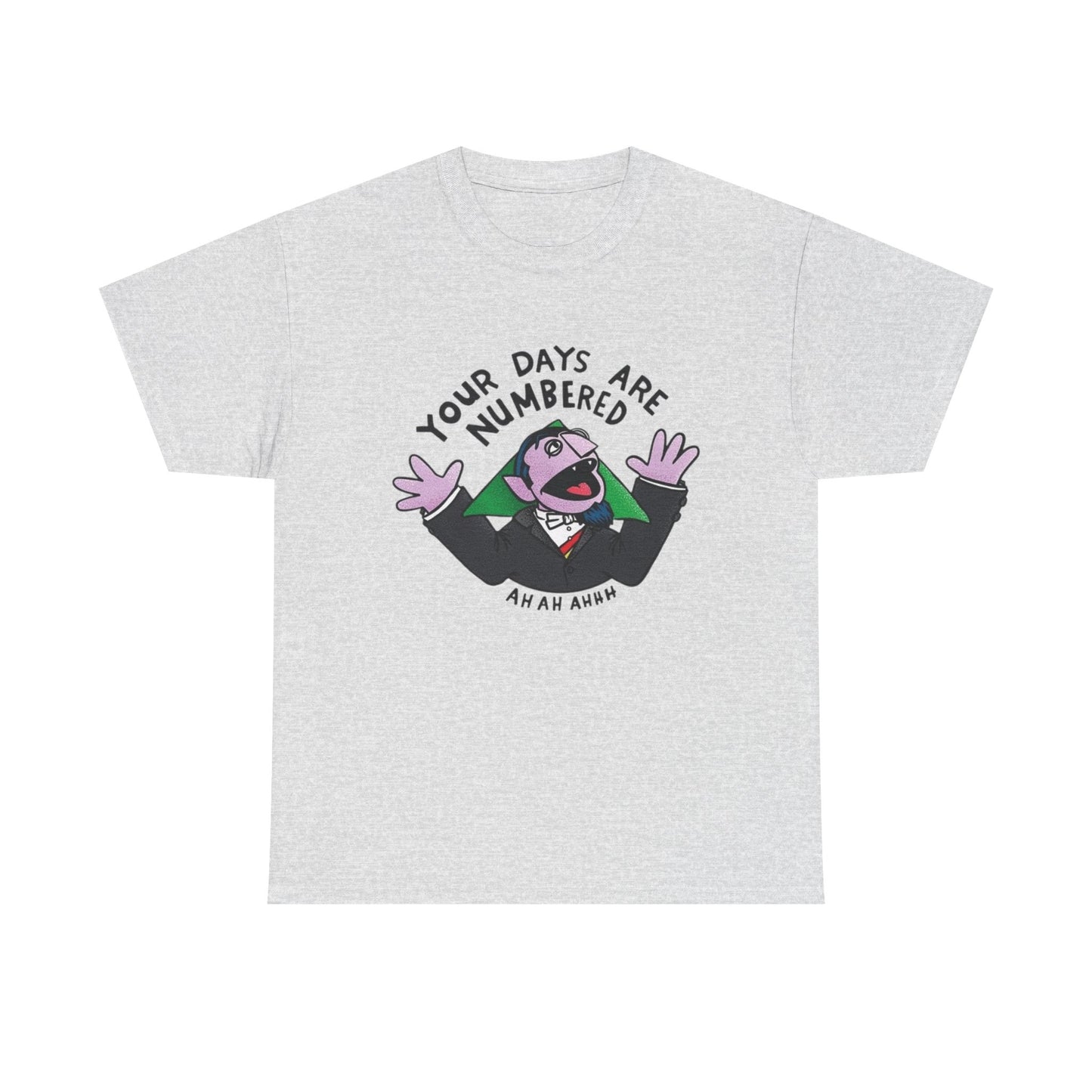 Your Days Are Numbered Vintage Graphic T Shirt NEW ADULT Tee