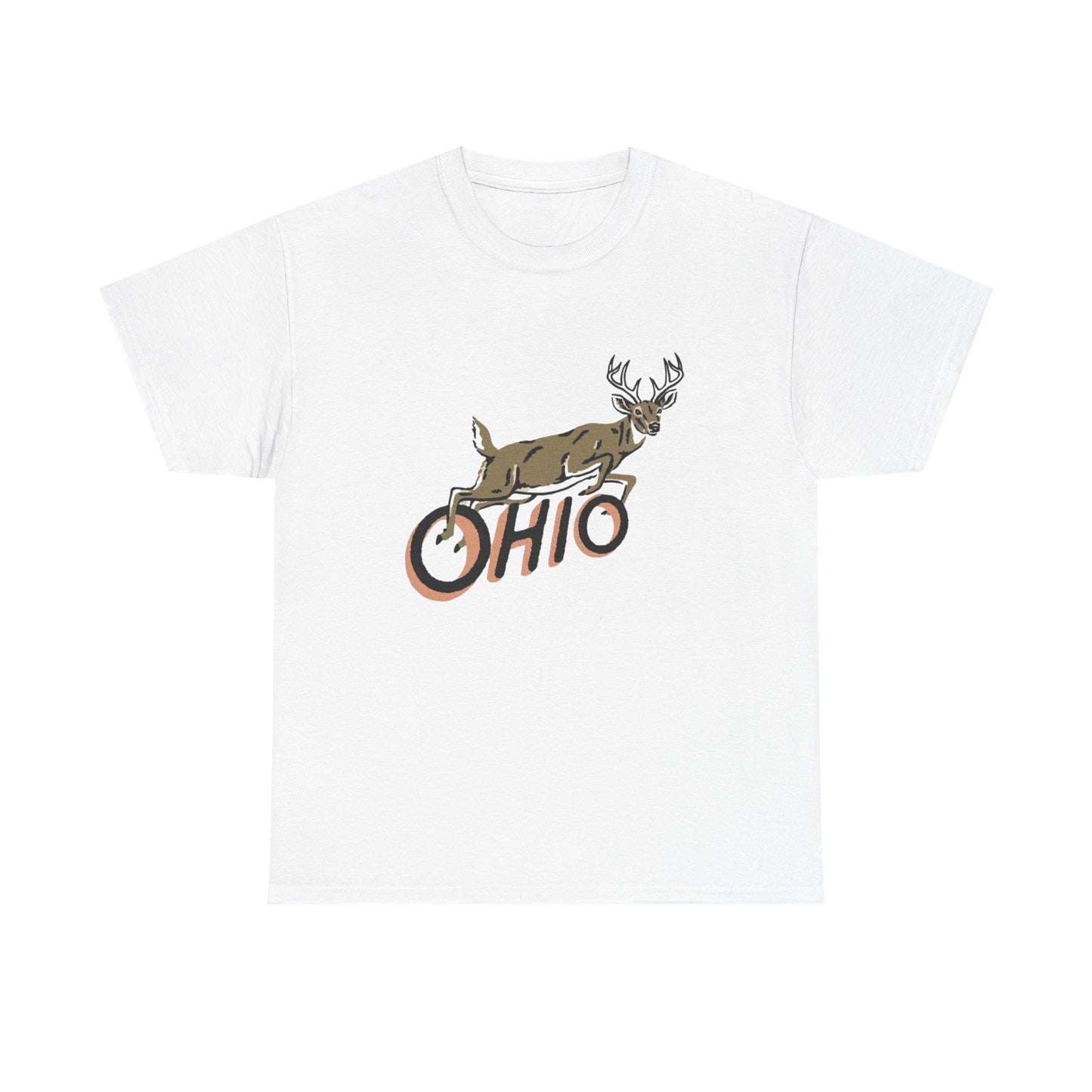 Ohio Bucks Graphic T Shirt NEW ADULT TEE Cotton