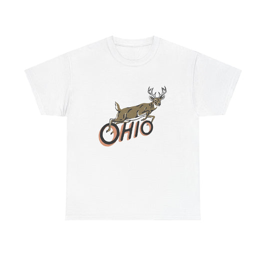 Ohio Bucks Graphic T Shirt NEW ADULT TEE Cotton