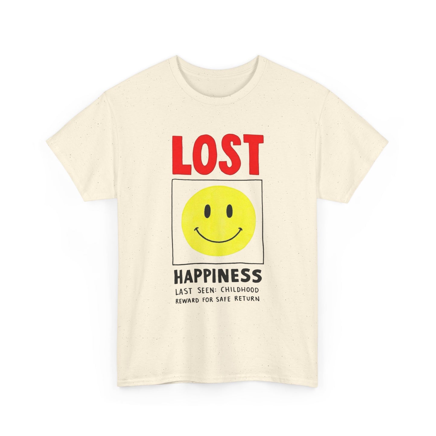 Lost Happiness Vintage Childhood Graphic T Shirt Unisex Heavy Cotton Gift New