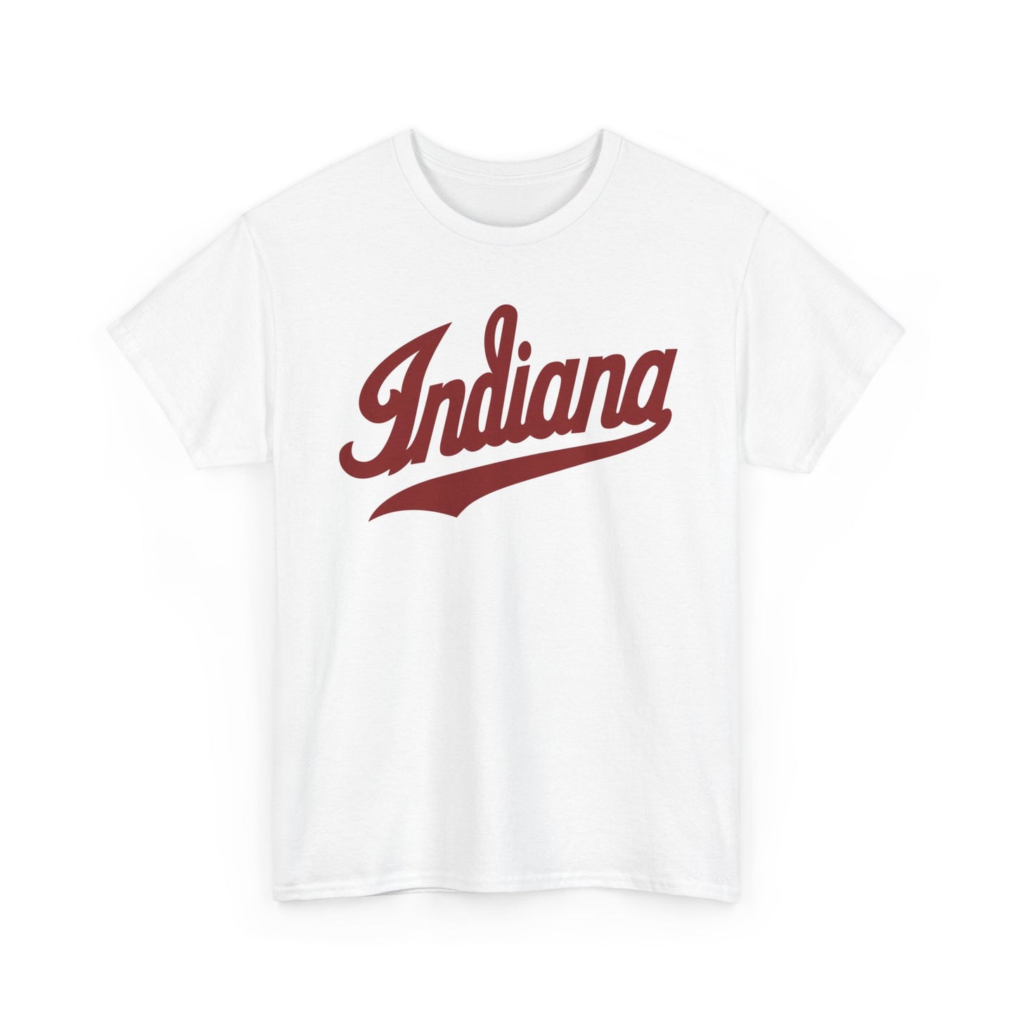 Indiana NEW State Logo BRAND NEW Apparel T Shirt Unisex Heavy Cotton Tee