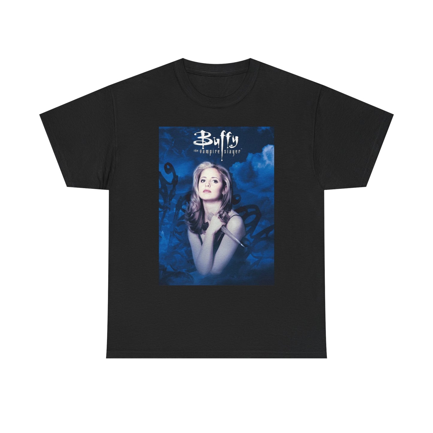 Buffy The Vampire Slayer T Shirt Retro Graphic Unisex Heavy Cotton Tee 3