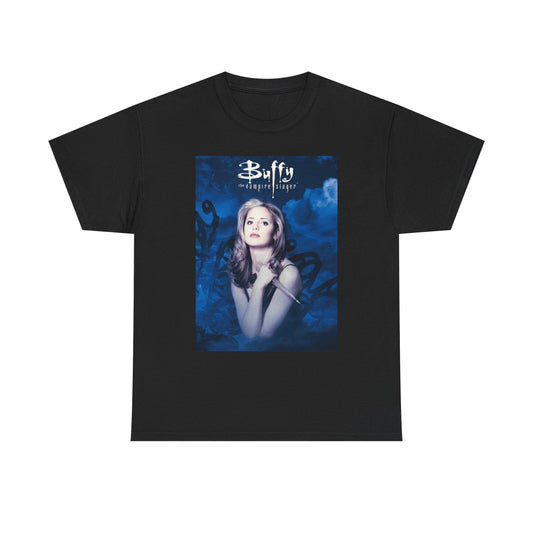 Buffy The Vampire Slayer T Shirt Retro Graphic Unisex Heavy Cotton Tee 3
