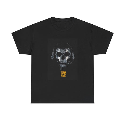 Call Of Duty Ghosts Operator Tshirt Warzone Video Games Unisex Heavy Cotton Tee