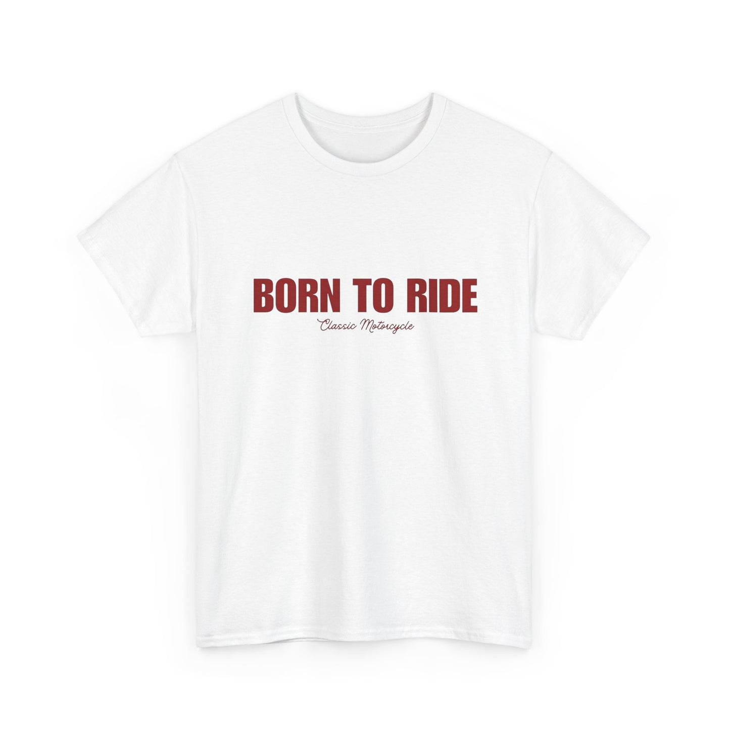 Born To Ride Classic Motorcycles Graphic T-Shirt Cotton Tee New Gift Vintage