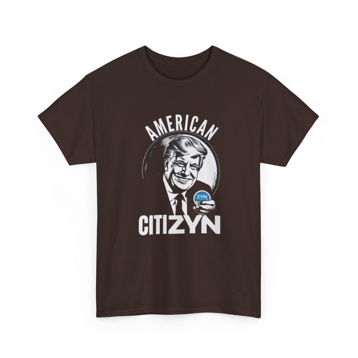 ZYN T-shirt funny Trump Shane Gillis Tucker Newport graphic Heavy Cotton Tee