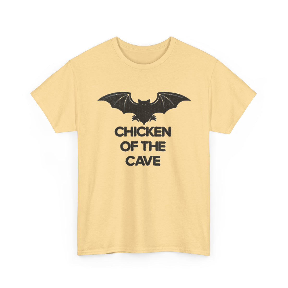 Chicken Of The Cave Graphic T Shirt Men's Comedy Heavy Cotton Tee