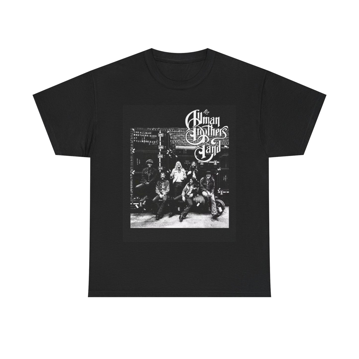 The Allman Brothers Tshirt Vintage country rock retro Unisex Heavy Cotton Tee