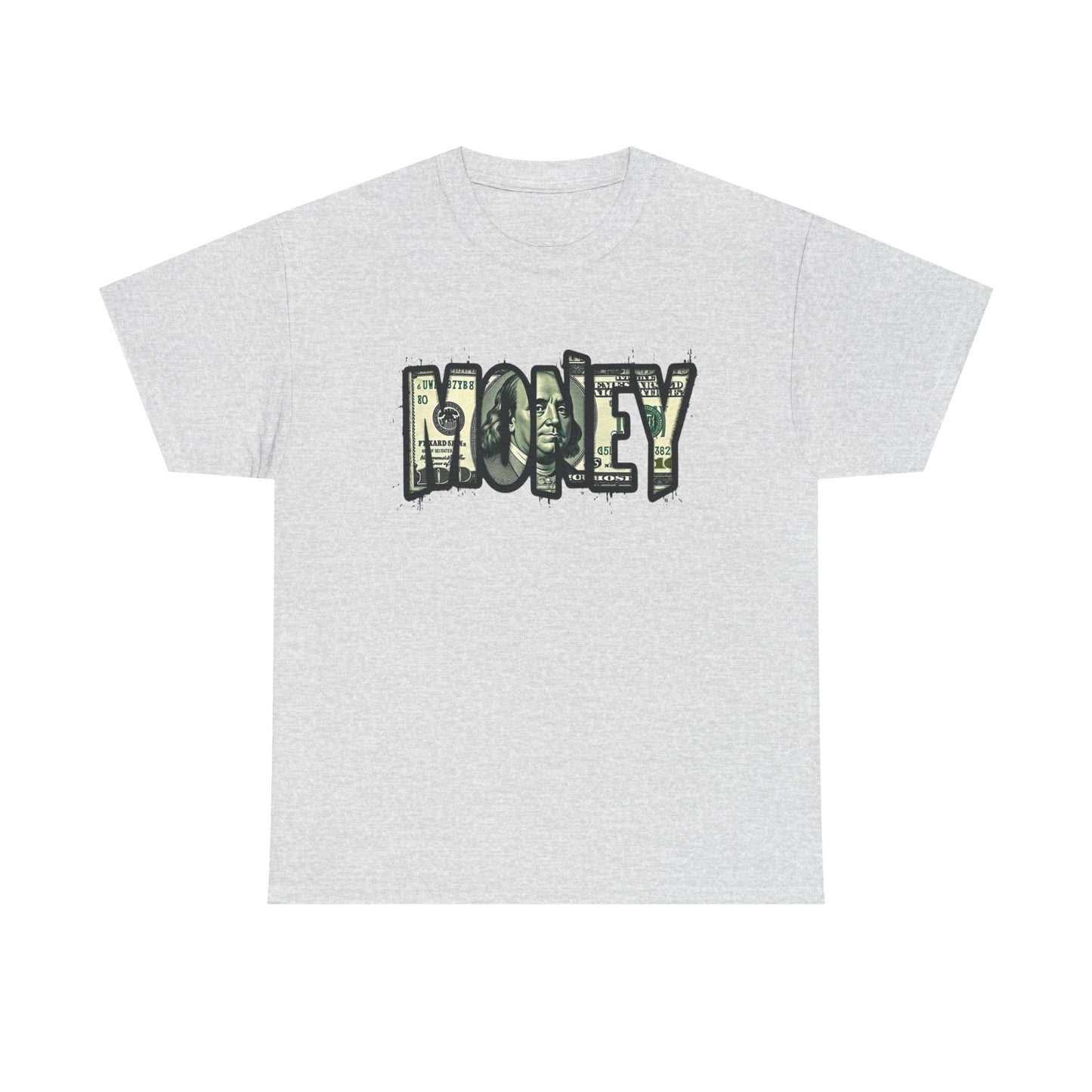 Money T Shirt Graphic Unisex Heavy Cotton Tee NEW GIFT