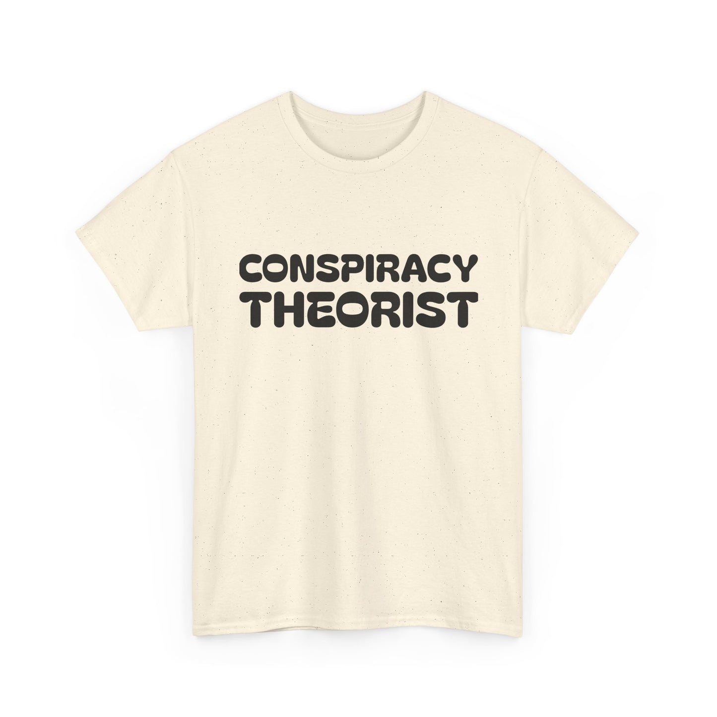 Conspiracy Theorist Funny Aliens UFO Graphic T Shirt Unisex Heavy Cotton Gift