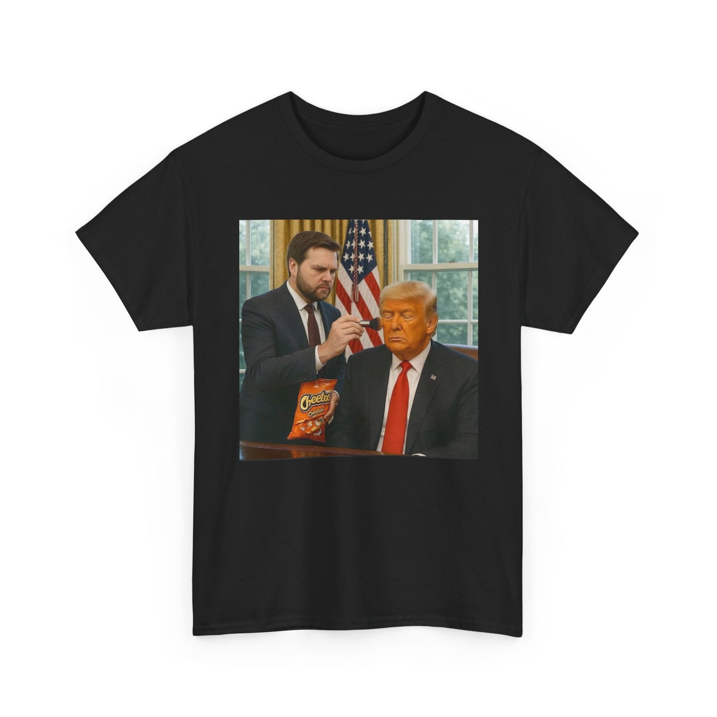 Cheetos Trump Funny Graphic T Shirt NEW Cotton Tee Gift