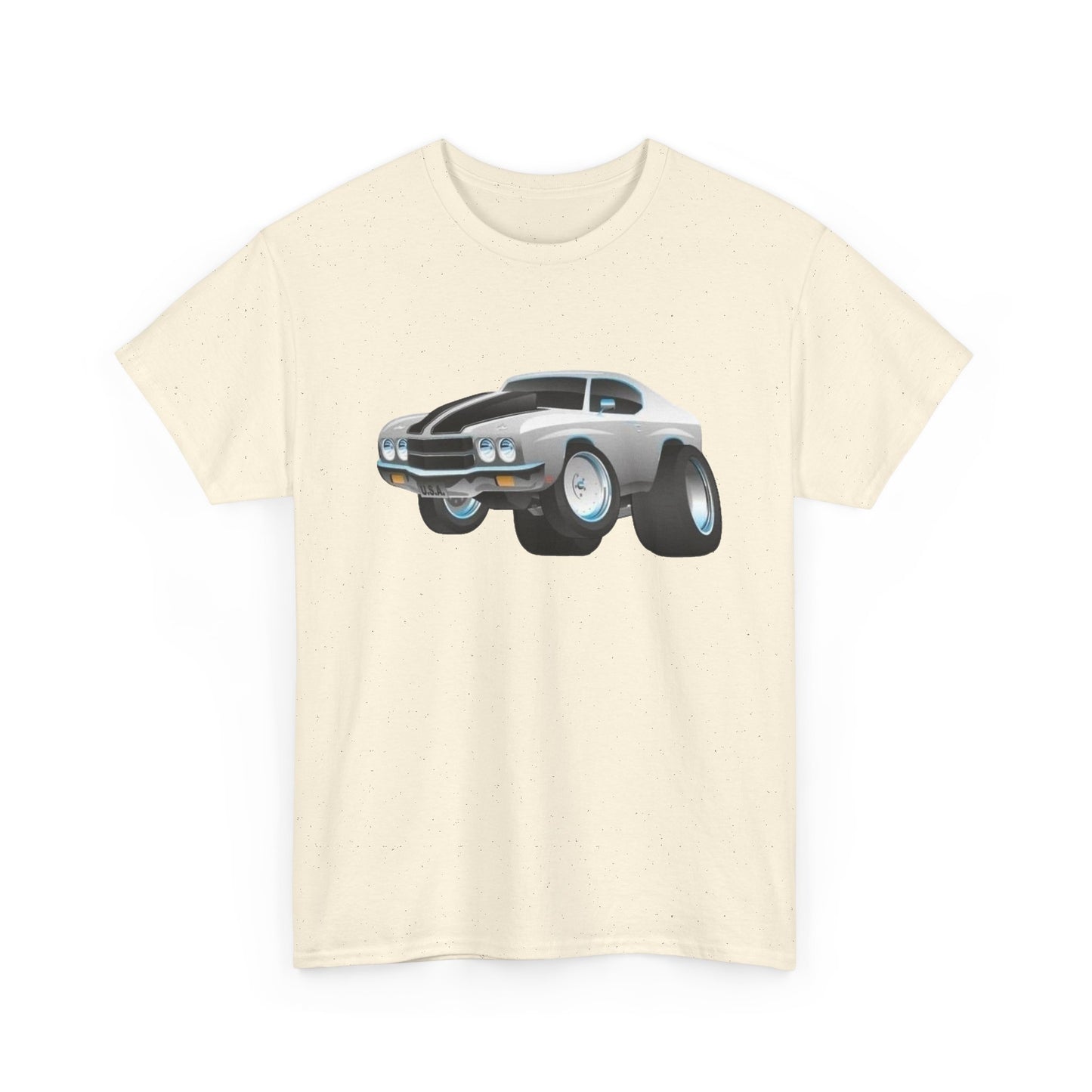70 Chevelle SS Muscle Car Graphic T Shirt Unisex Heavy Cotton Tee NEW