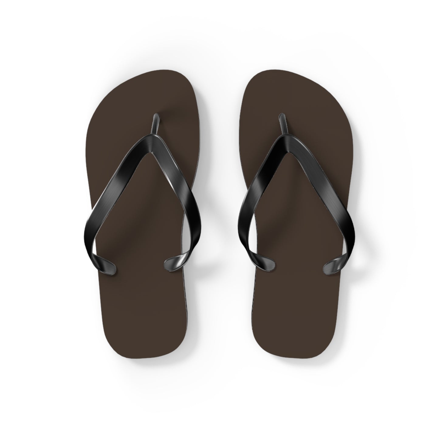 Dark Brown Flip Flops, Sandals Slides, Summer Footwear, Brand New
