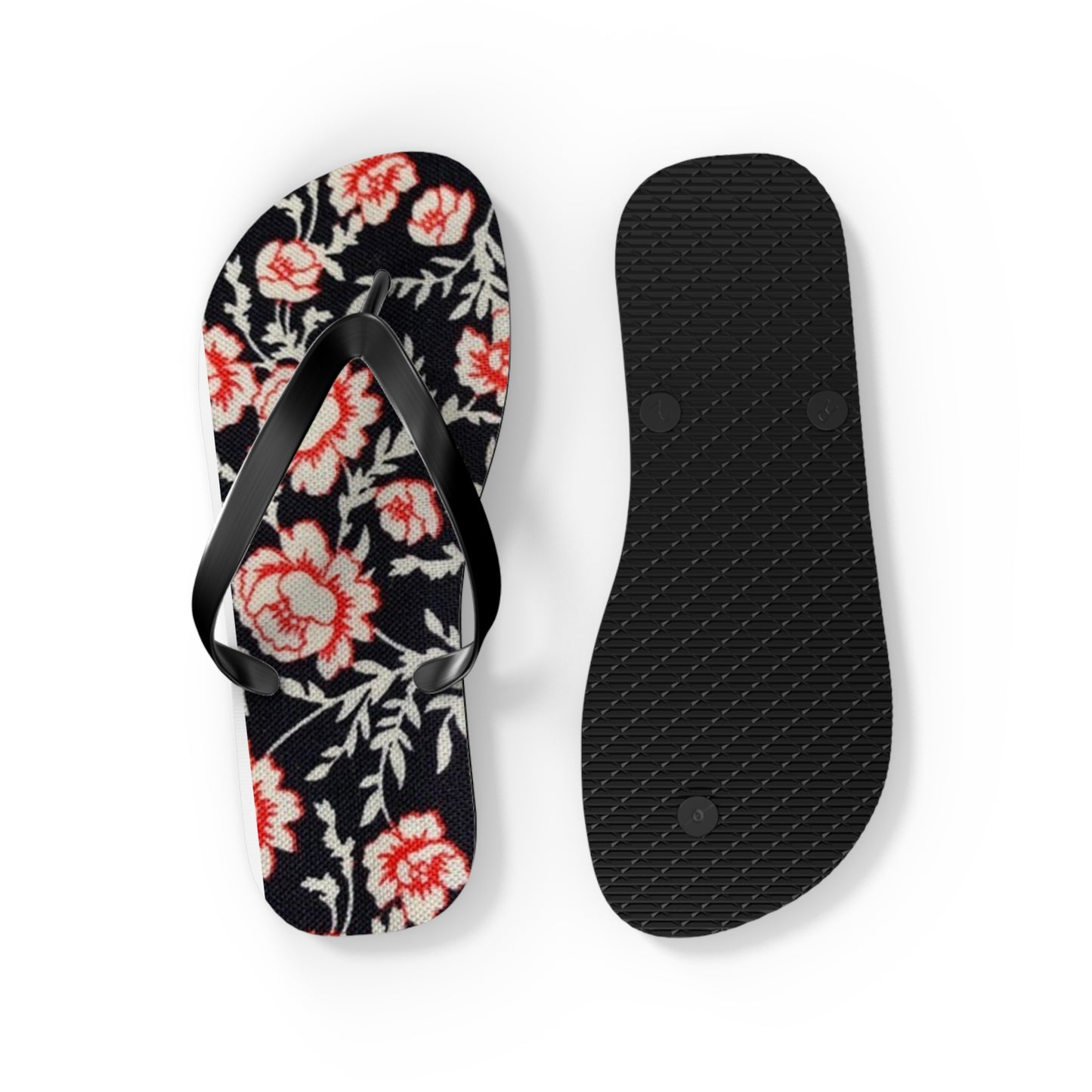 Pink Roses Sandals Summer Flip Flops Slides BRAND NEW