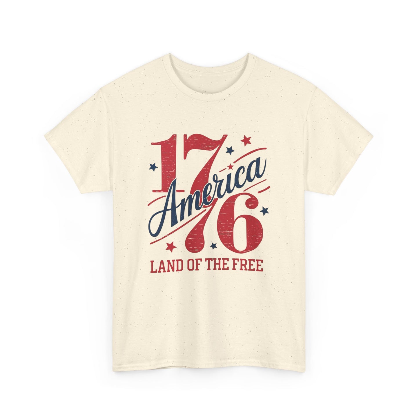 America Land Of The Free Graphic T Shirt Adult New Tee