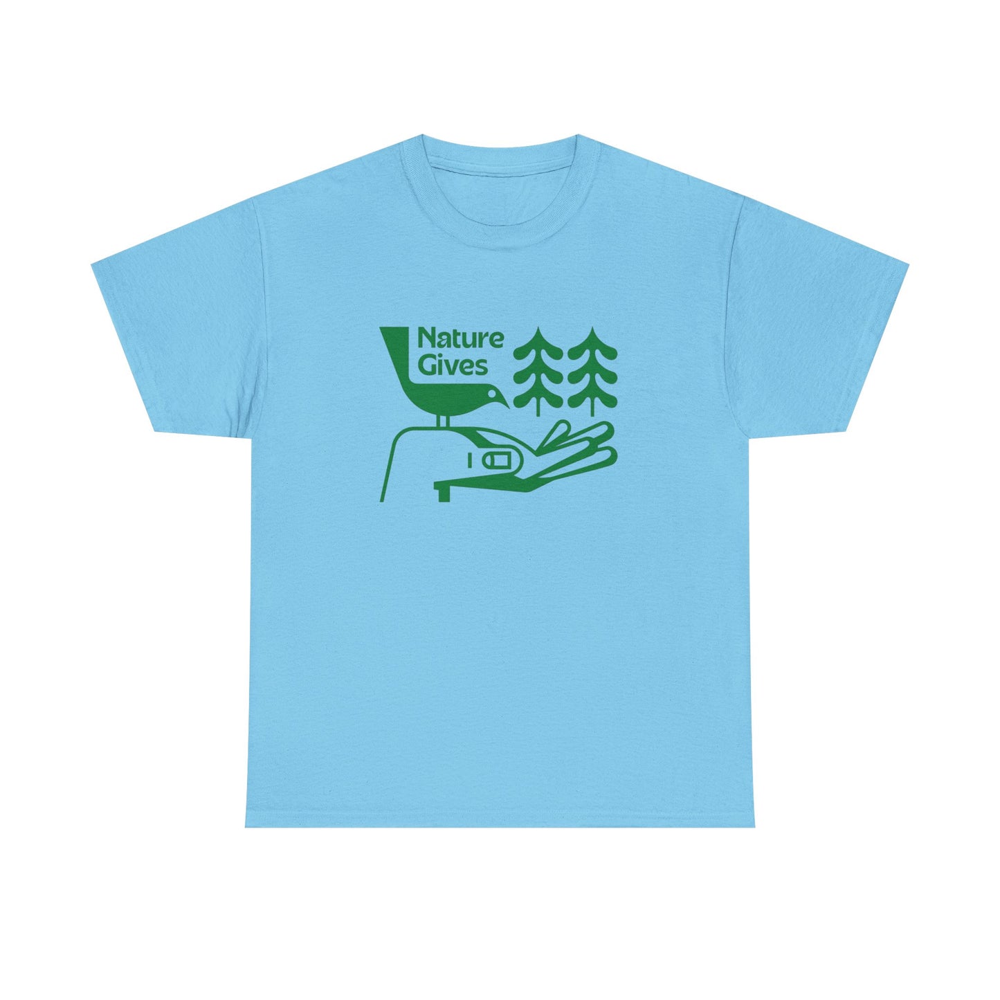 Nature Gives Vintage Graphic T Shirt NEW ADULT TEE Cotton