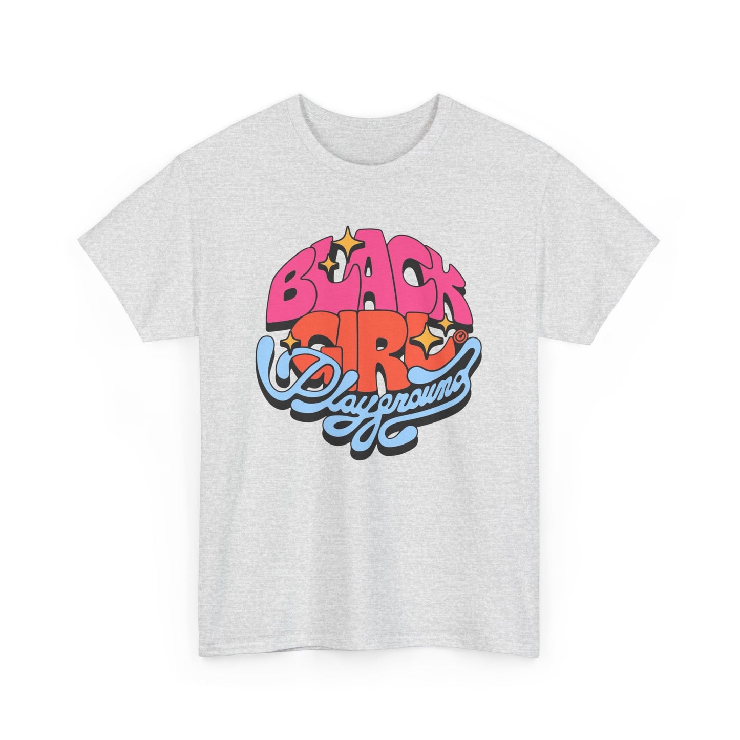 Black Girl Playground Graphic T-Shirt Unisex Heavy Cotton Tee