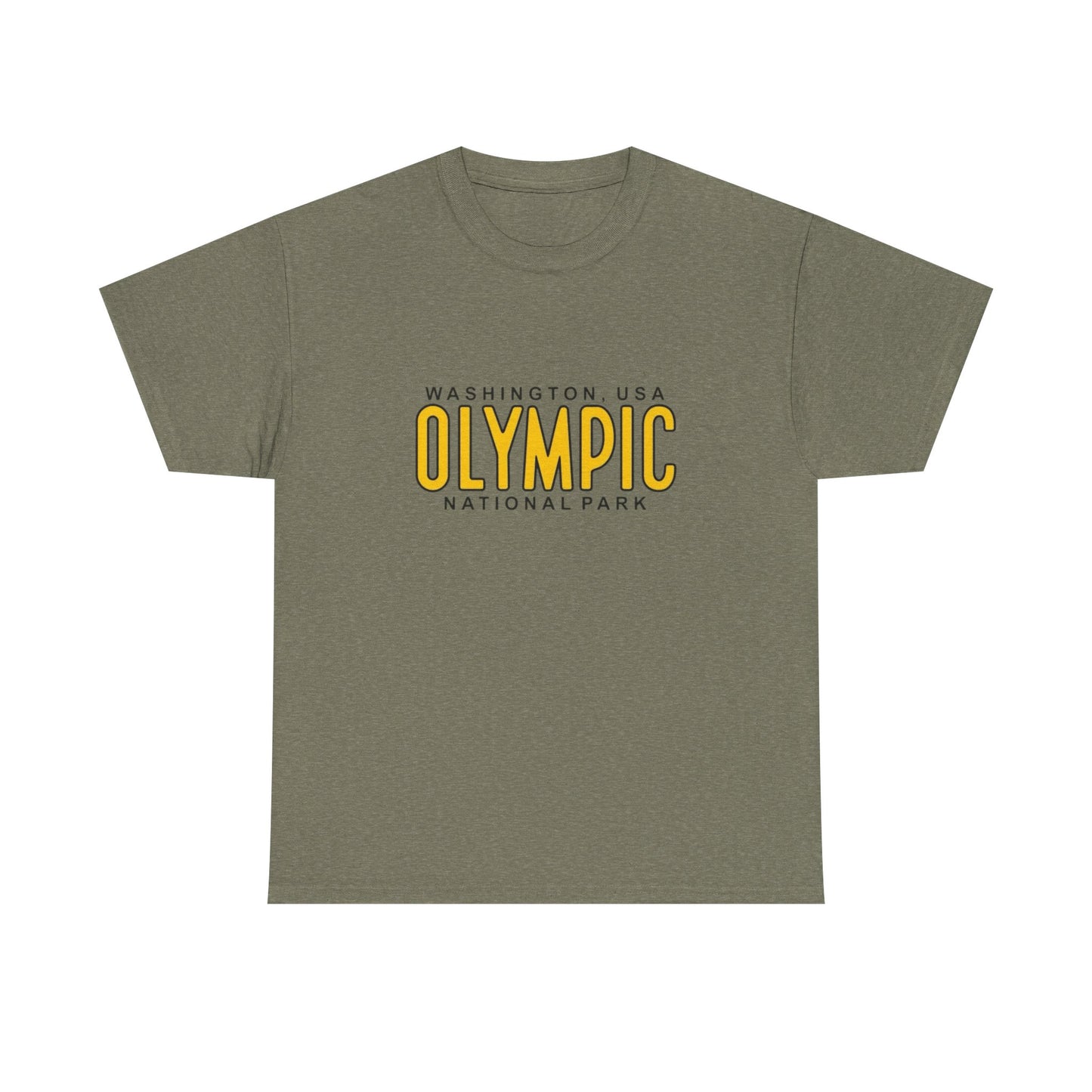 Olympic Washington Graphic T Shirt Heavy Cotton Tee
