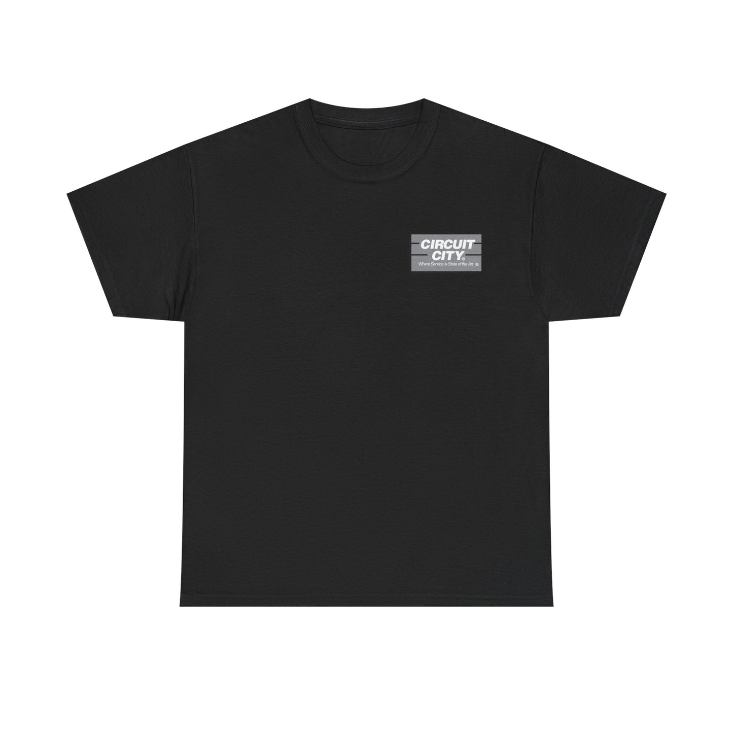 Circuit city T-shirt vintage graphic employee shirt retro design Unisex Heavy