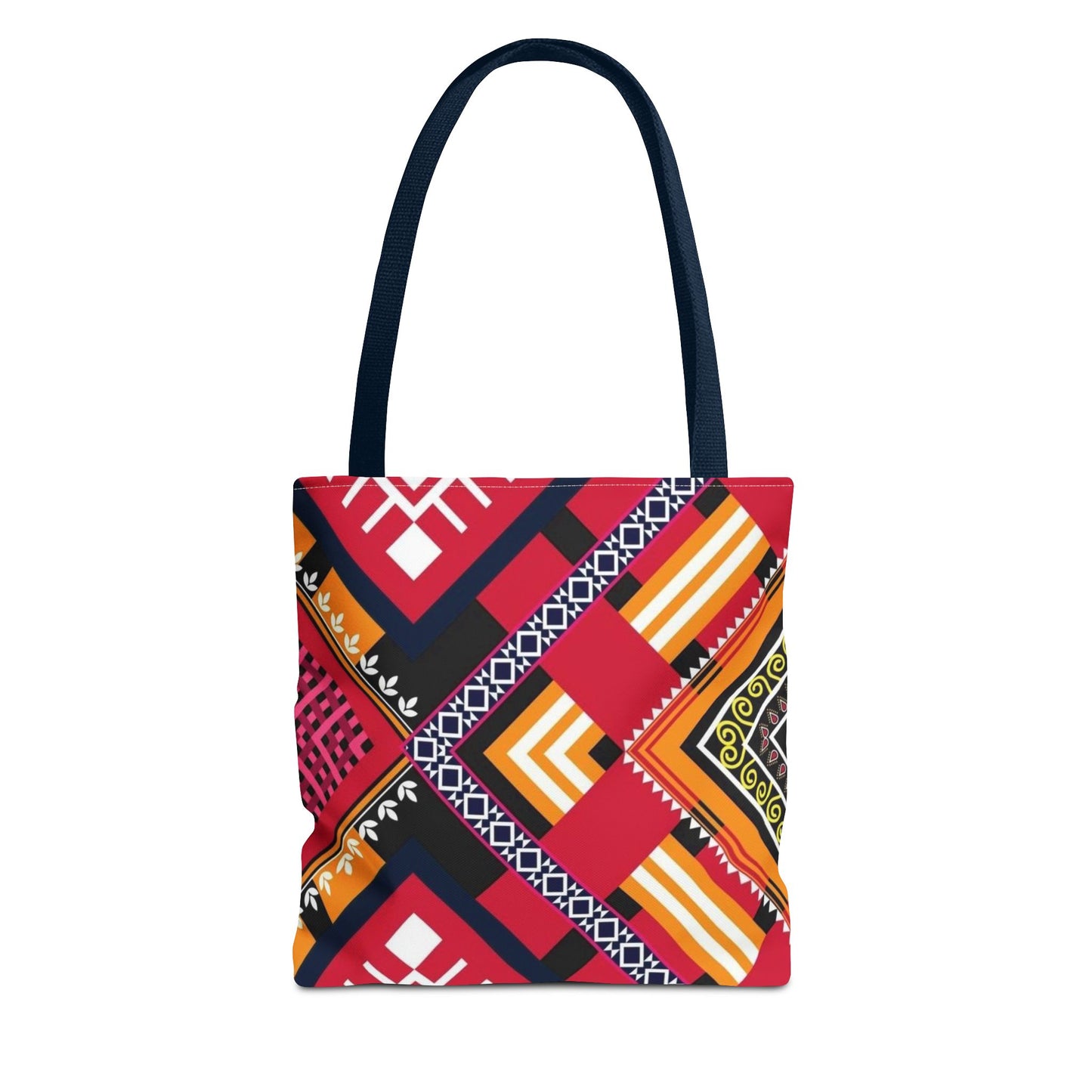 BRAND NEW WESTERN PRINT Multi Color TOTE BAG Fast Shipping (AOP) red
