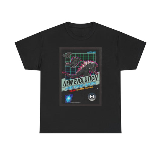 New Evolution Graphic T Shirt Vintage Gaming Video Unisex Heavy Cotton Tee