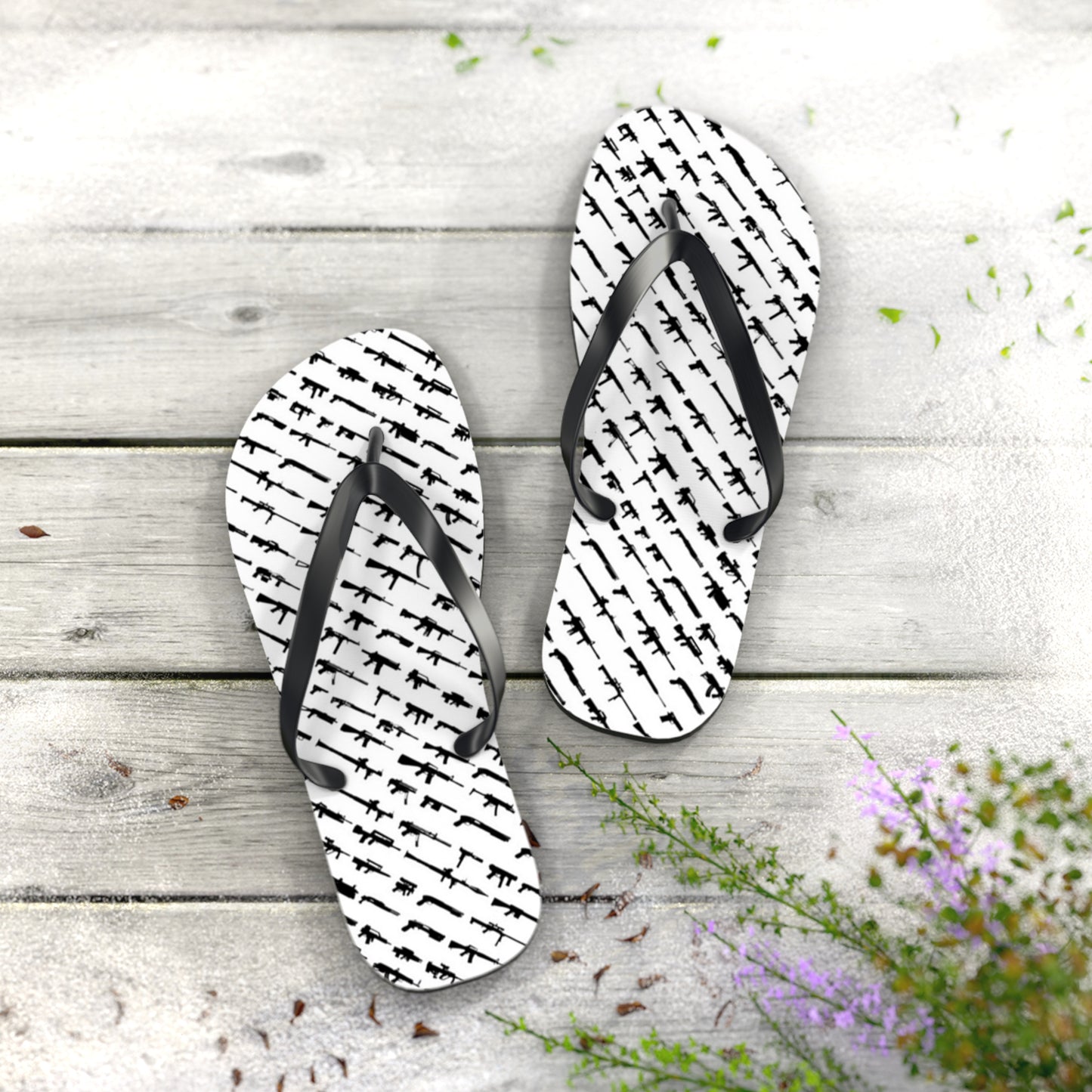 WAVES And SUN Co Sandals Gun - Flip Flops -Slides Summer Beach BRAND NEW