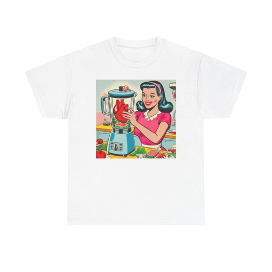 Heartbreaker Woman Art Graphic T Shirt Unisex Heavy Cotton Tee