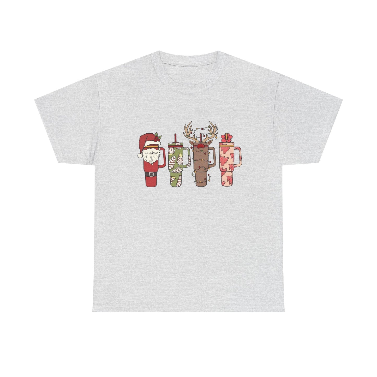 Christmas Stanly Cups Womens Funny Graphic T Shirt NEW ADULT