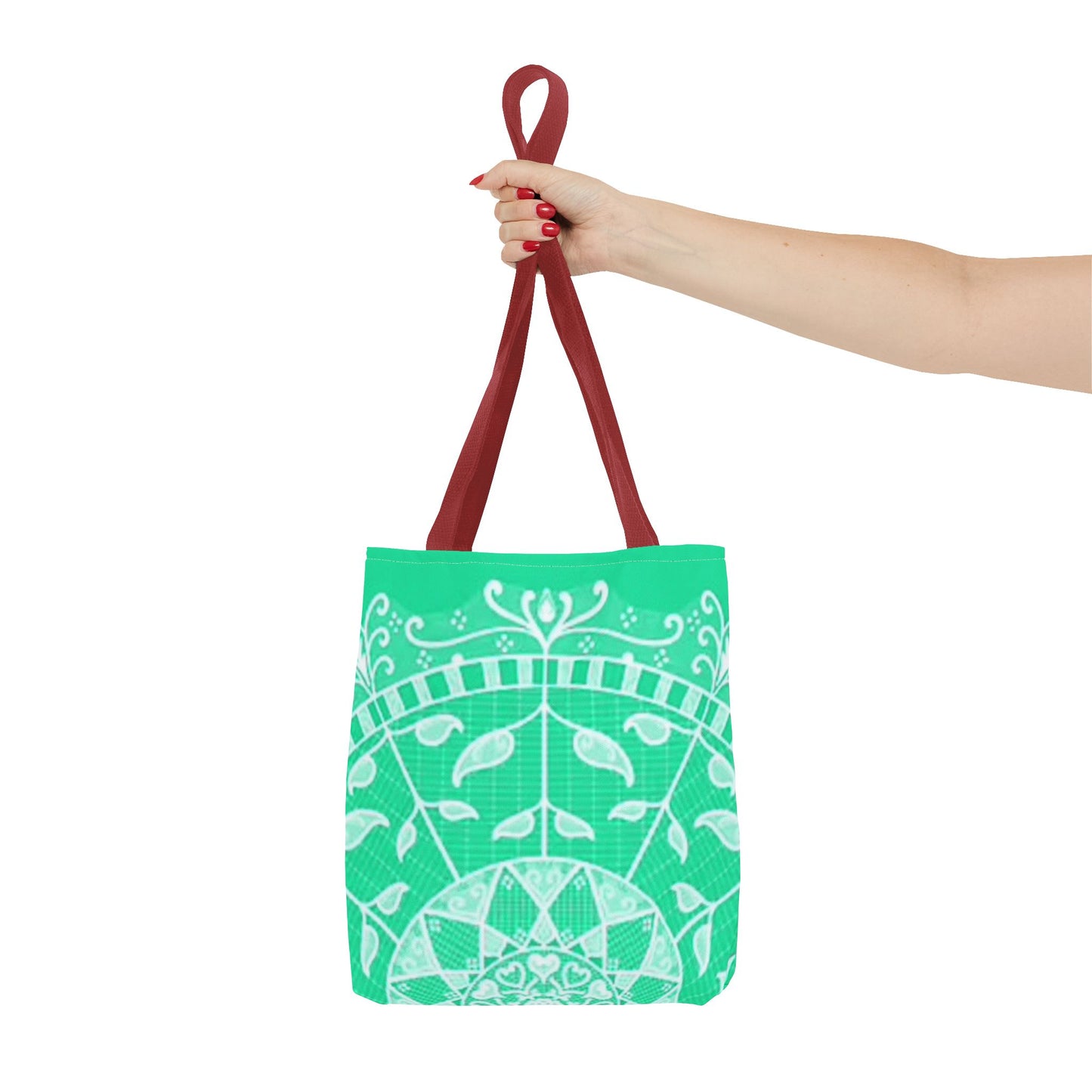 Light Green And White Multi Color BRAND NEW MODERN Tote Bag (AOP)