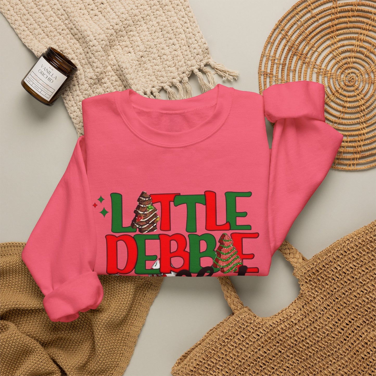 Little Debbie Slut Funny Christmas Sweater NEW Heavy Blend™ Crewneck Sweatshirt