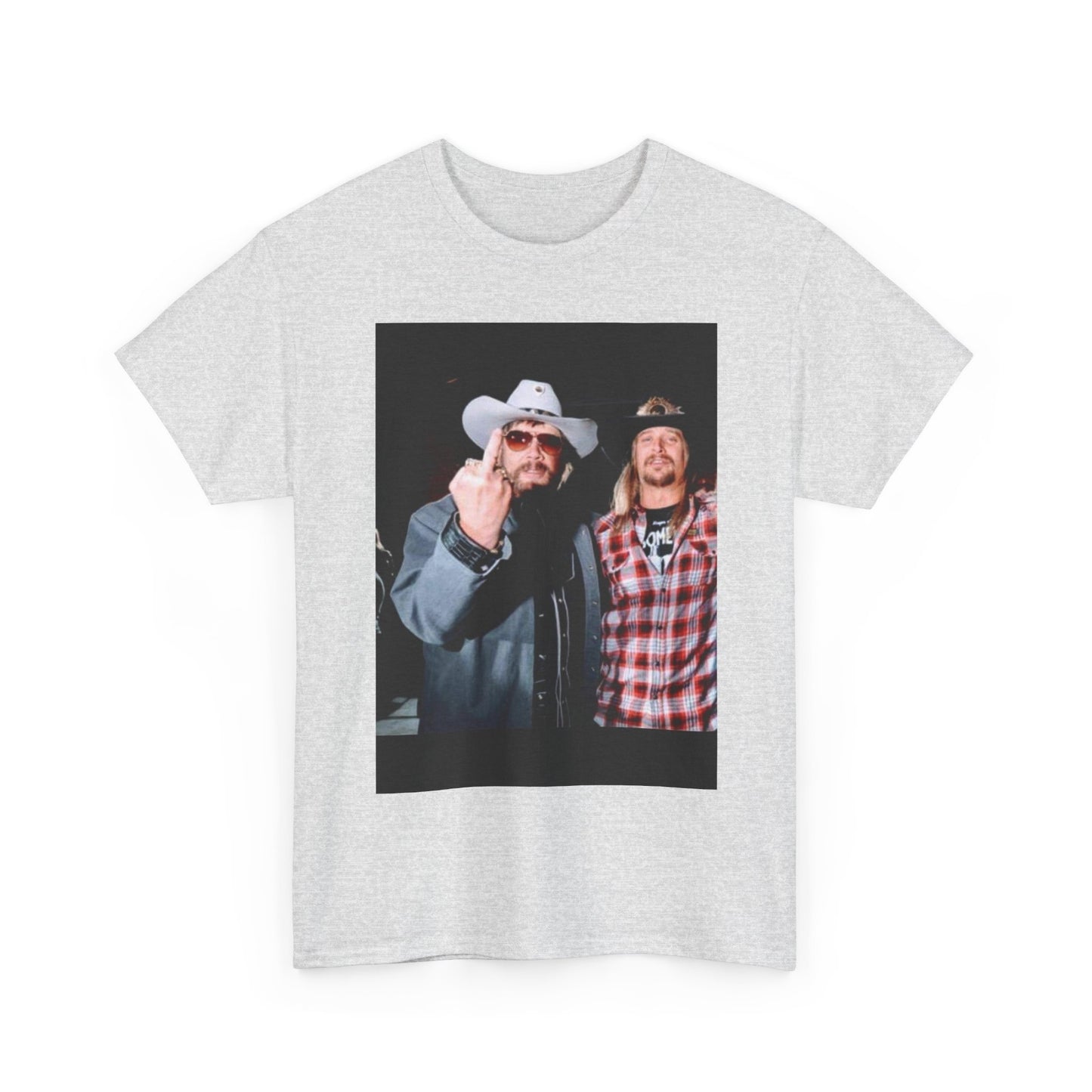 Hank Williams jr T-shirt kid rock country vintage Unisex Heavy Cotton AMERICAN
