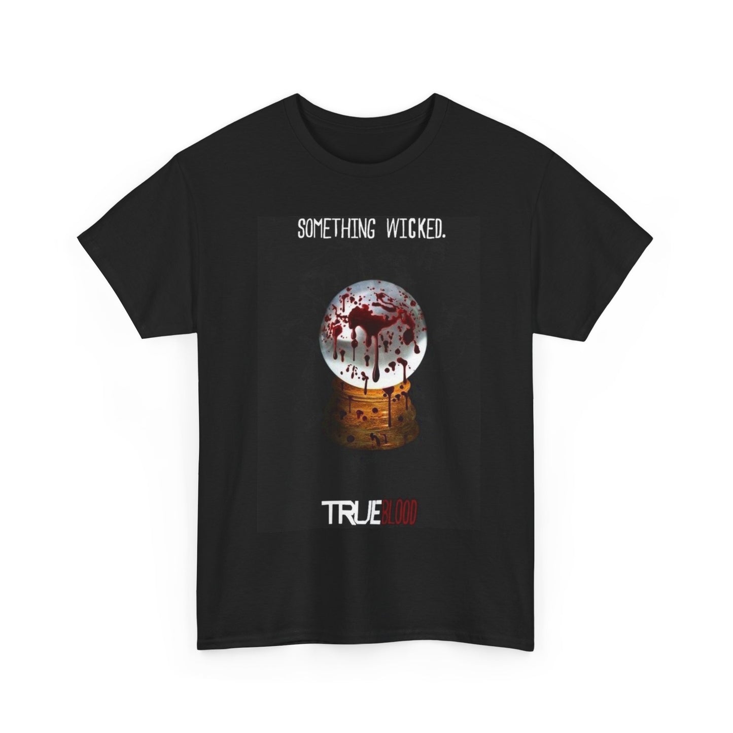TrueBlood Tshirt Retro Tv Series Horror Unisex Heavy Cotton Tee