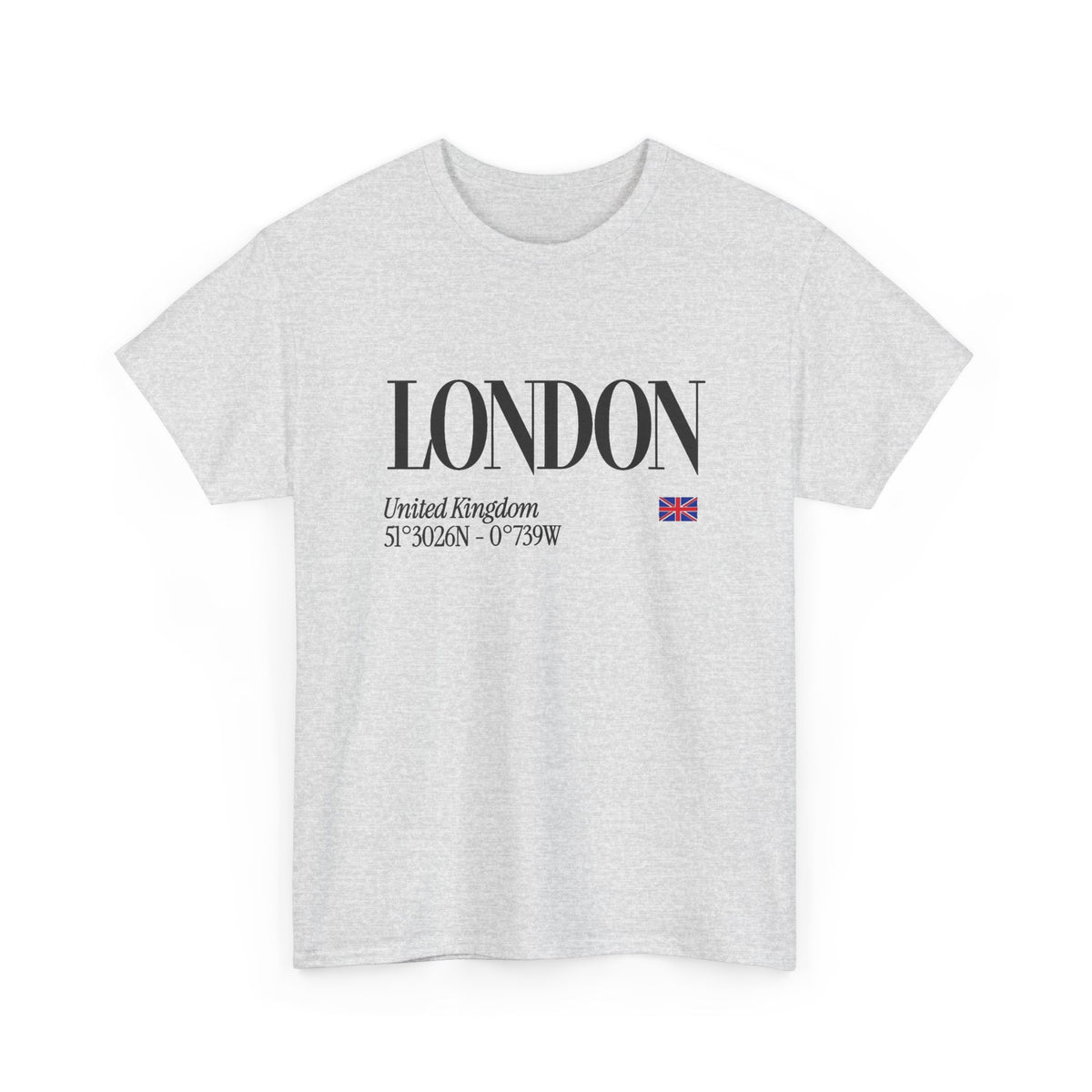 London Graphic T Shirt Men's Vintage Heavy Cotton Tee
