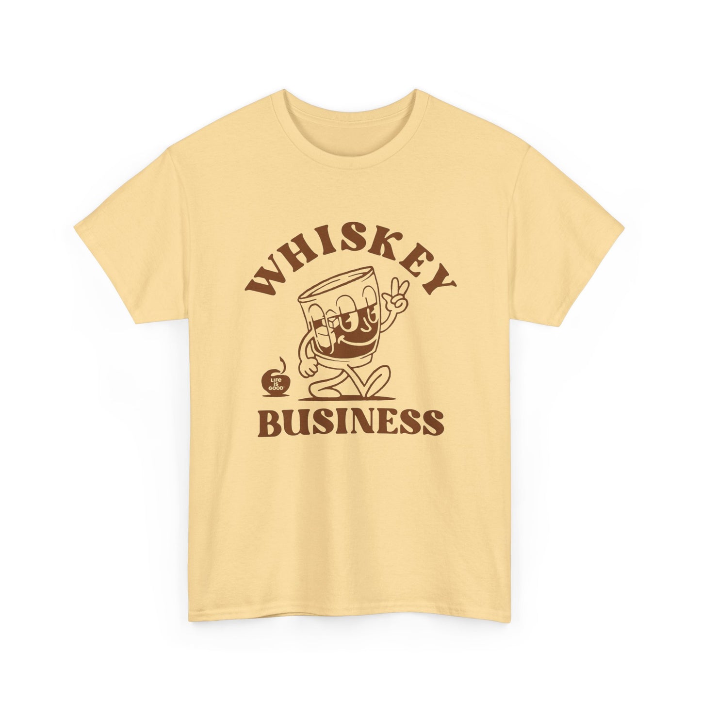Whiskey Business Graphic T-Shirt Cotton Tee New Gift Vintage