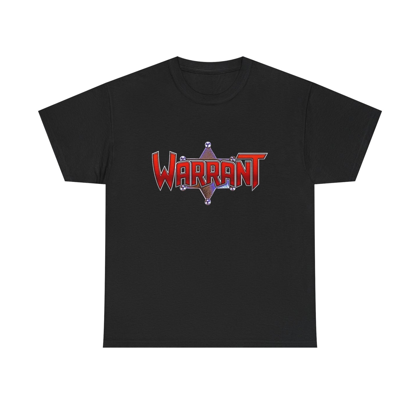 Warrant Rock Band Merch Retro Graphic T Shirt Unisex Heavy Cotton Tee
