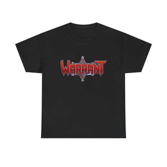 Warrant Rock Band Merch Retro Graphic T Shirt Unisex Heavy Cotton Tee