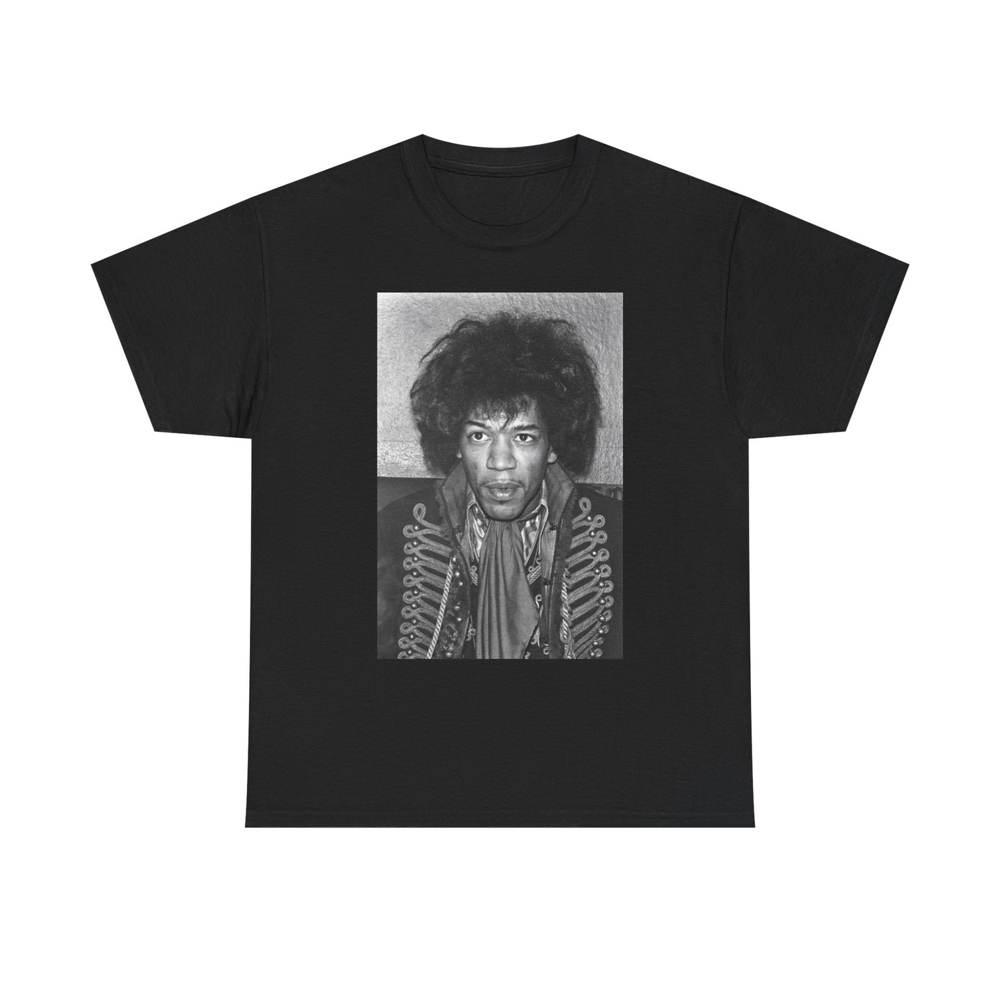 Jimi hendrix Vintage Graphic T Shirt 70s Rock Guitar Unisex Heavy Cotton Tee