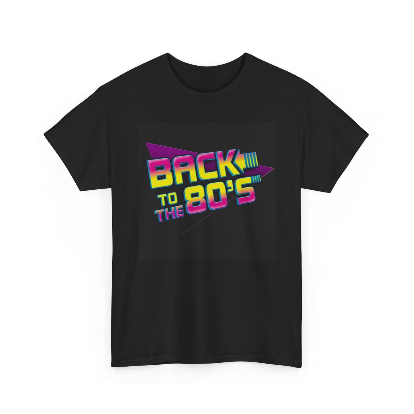 Back To The 80s Graphic T Shirt Cotton Tee Apparel New