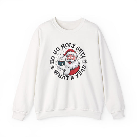 Funny Santa Christmas Sweater NEW Unisex Heavy Blend™ Crewneck Sweatshirt