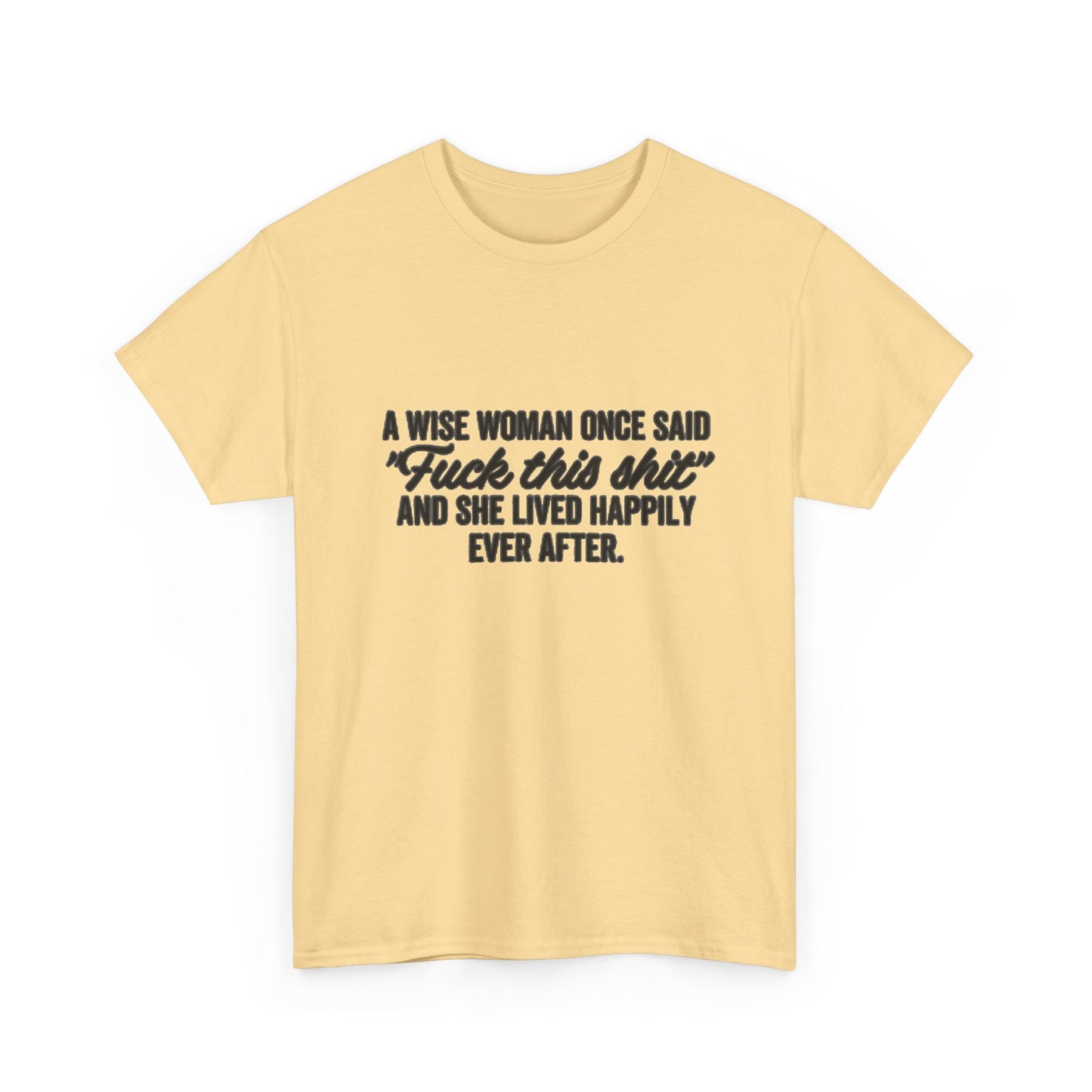A Wise Women Funny Jokes Mom Graphic T Shirt NEW Unisex Heavy Cotton Tee
