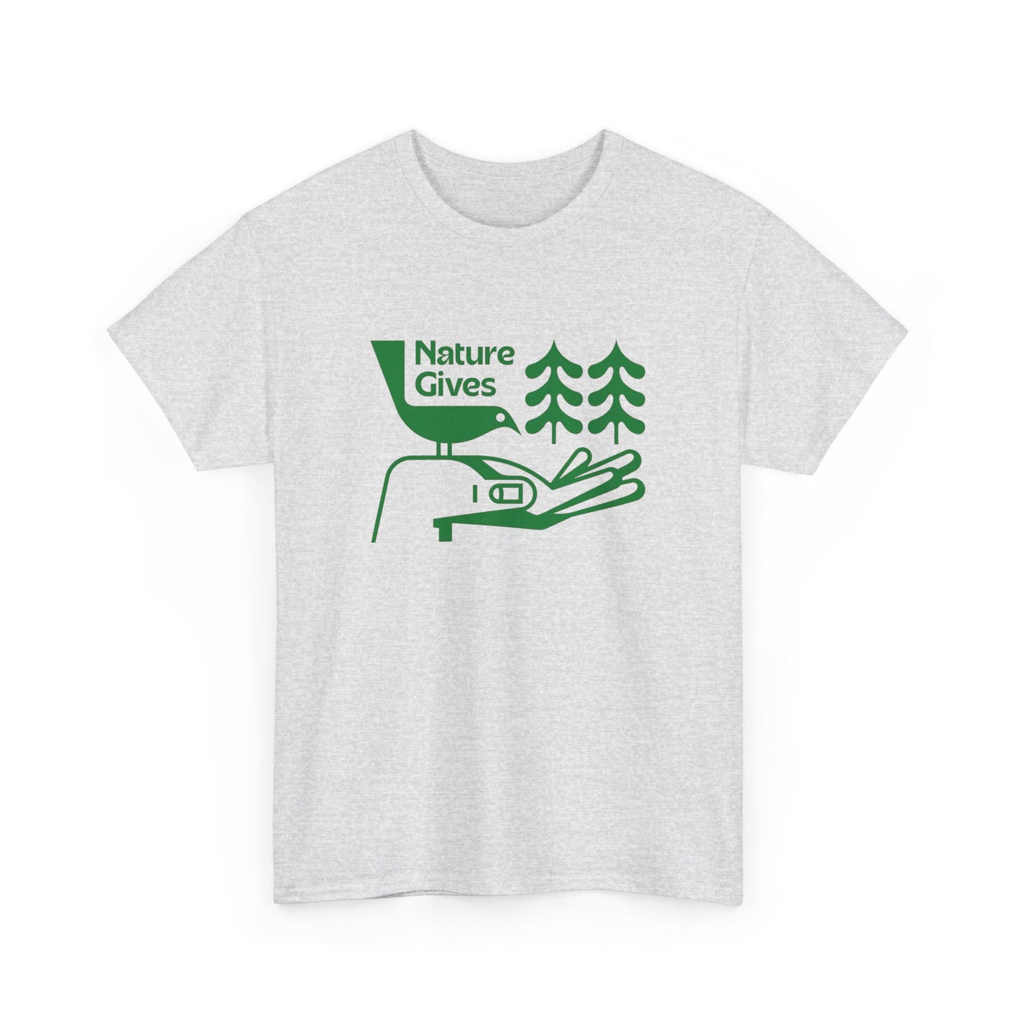 Nature Gives Vintage Graphic T Shirt NEW ADULT TEE Cotton
