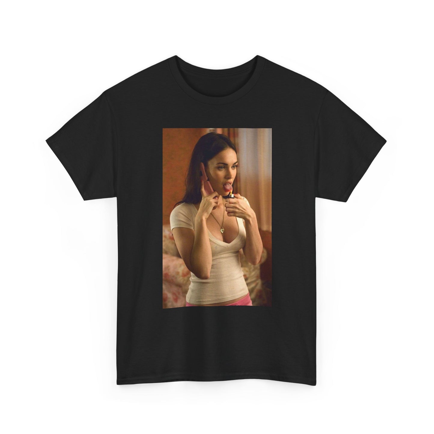 Megan Fox Sexy Graphic T Shirt Unisex Heavy Cotton Tee Gift