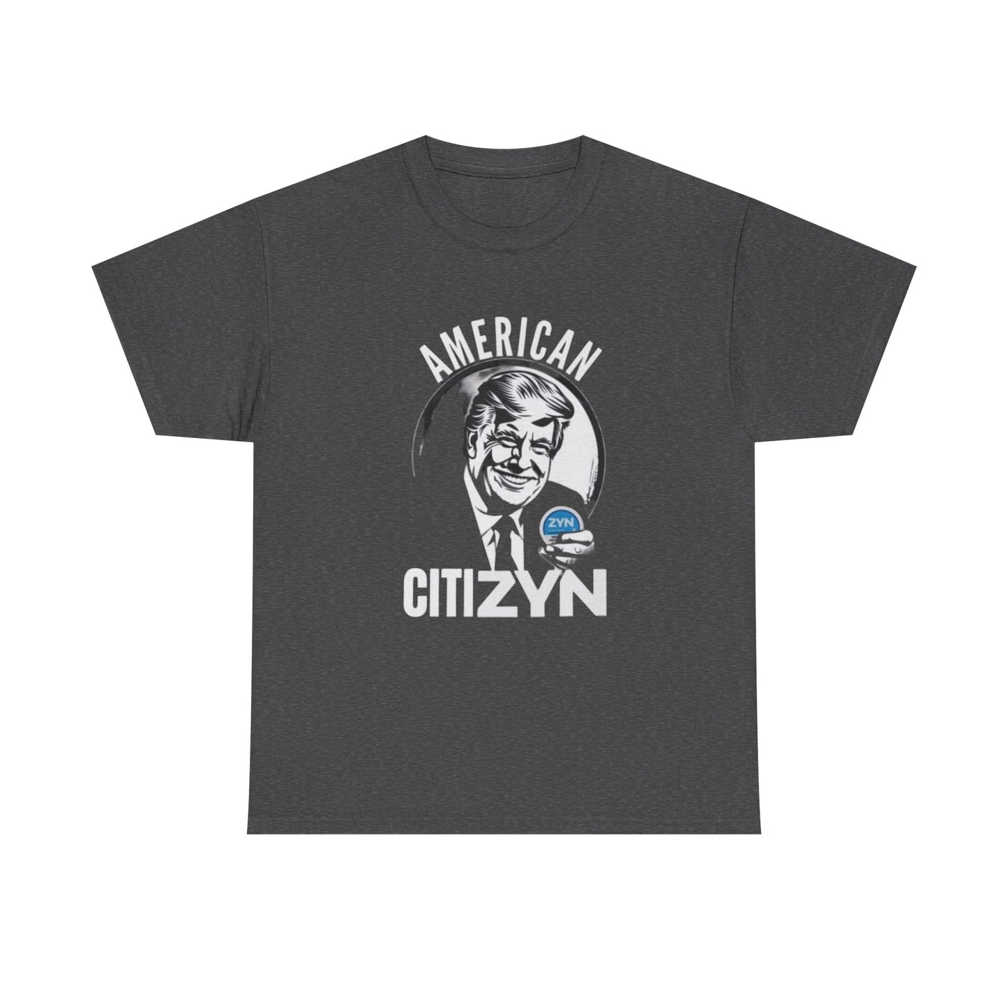 ZYN T-shirt funny Trump Shane Gillis Tucker Newport graphic Heavy Cotton Tee