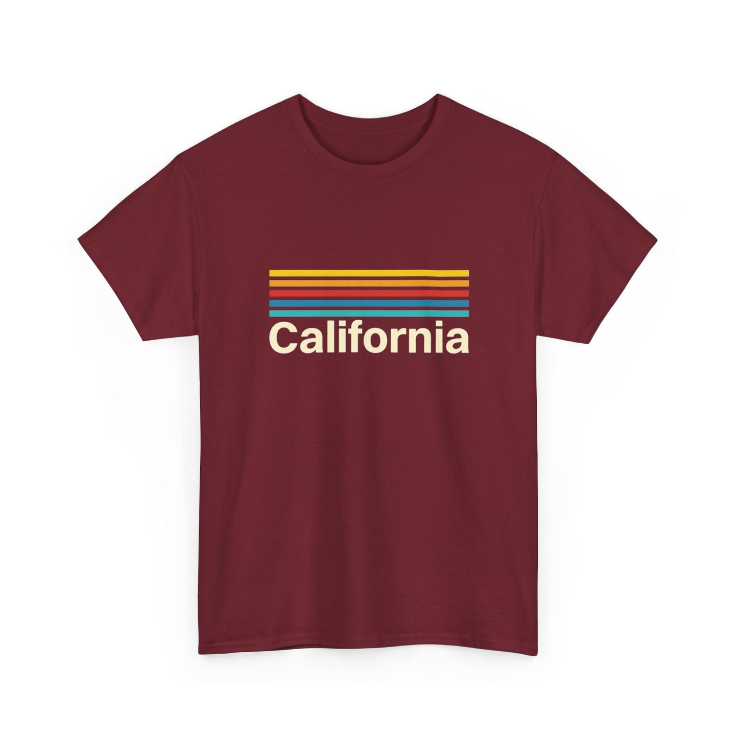 California Graphic T Shirt Unisex Adults NEW
