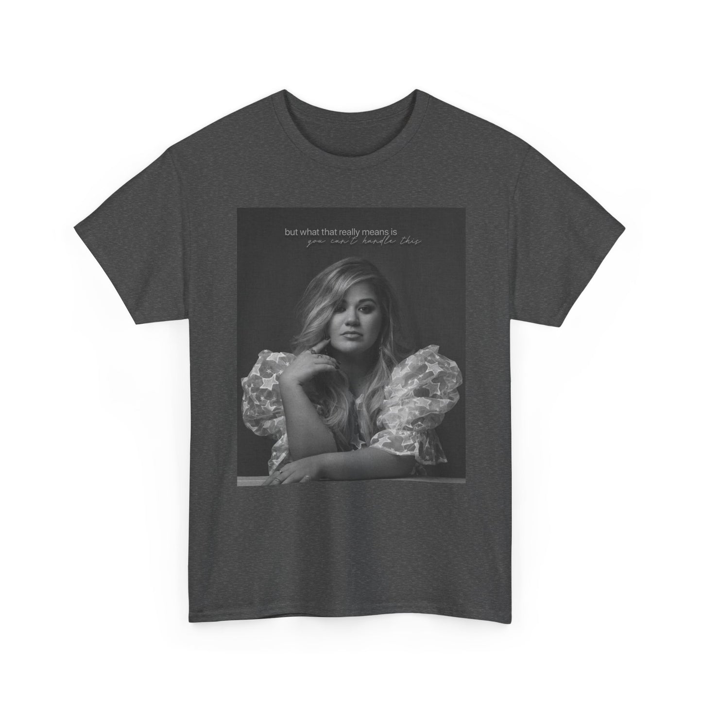 Kelly Clarkson T shirt Retro Poster Pop Music Unisex Heavy Cotton Tee