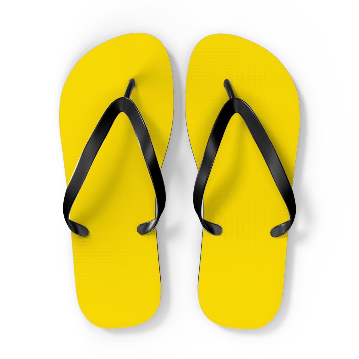 Yellow Flip Flops, Sandals Slides, Summer Footwear, Brand New