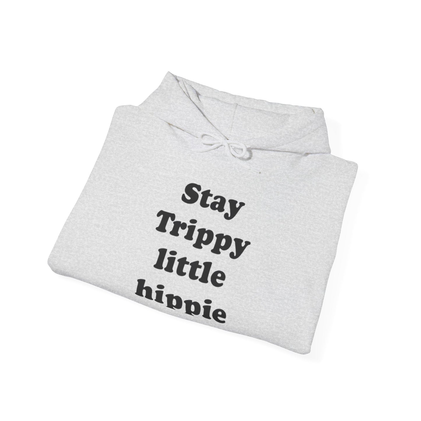 Stay Trippy Little Hippy Retro  Graphic Hoodie Heavy Blend™ Hooded Sweatshirt