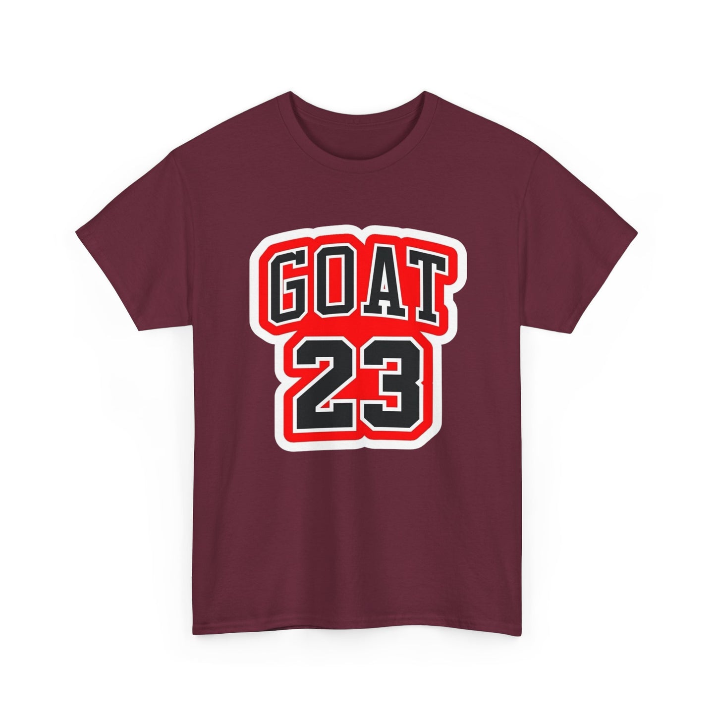 GOAT Jordan 23 Basketball Graphic T Shirt NEW Unisex Heavy Cotton Tee